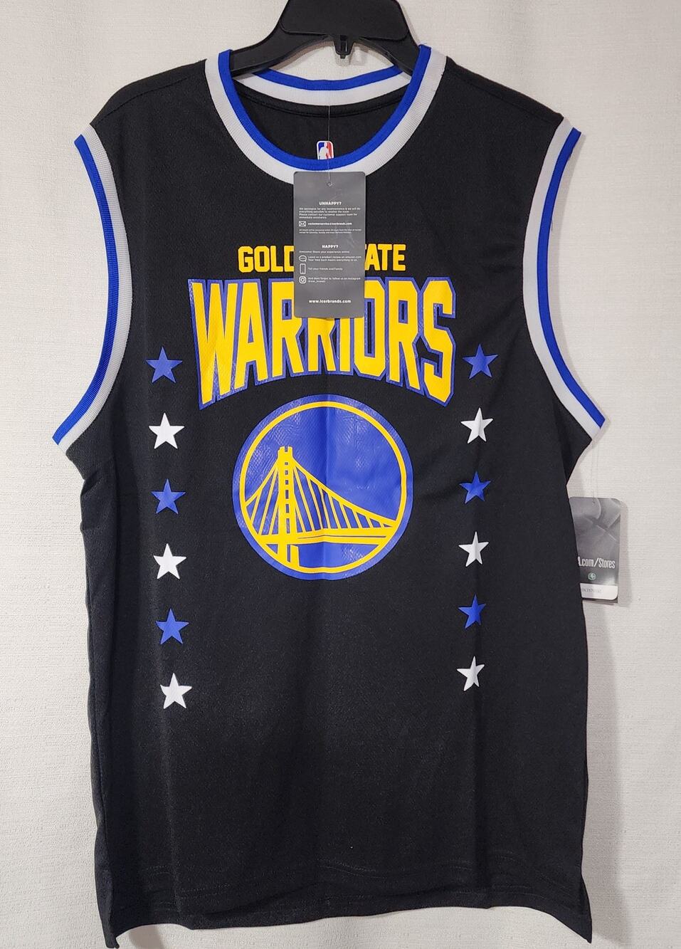 Golden state warriors #46 jersey men's large